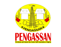 Oil workers and union members during PENGASSAN strike action at Seplat Energy facility