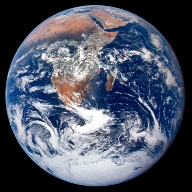 Artemis II Earth View